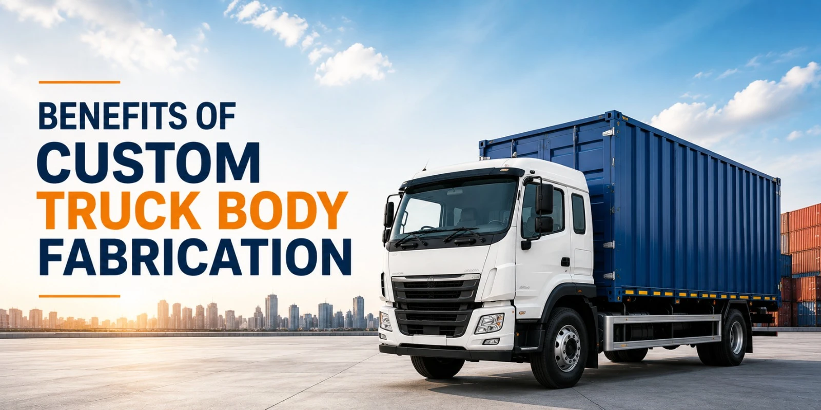 Benefits of Custom Truck Body Fabrication