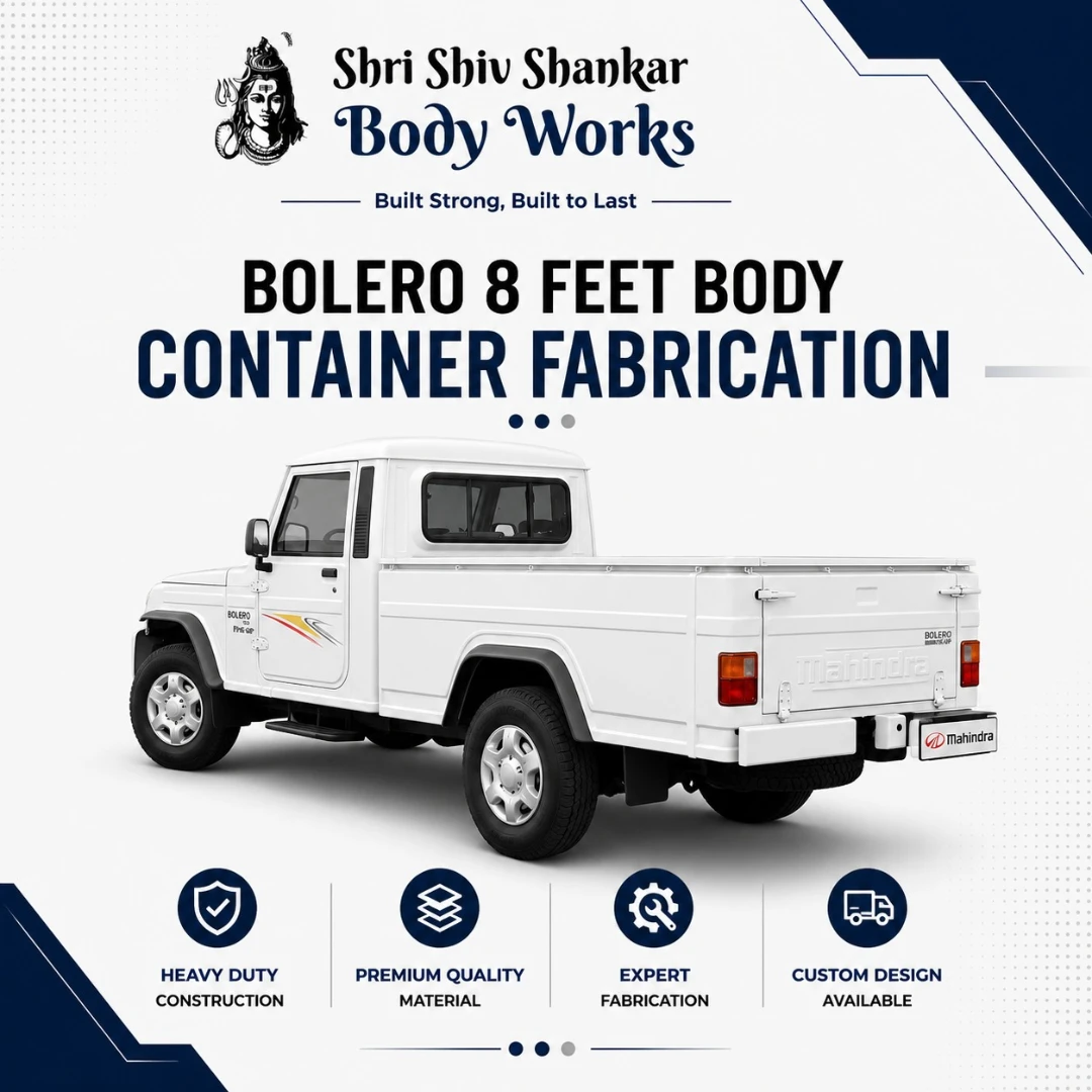Bolero Container Body Fabrication 8 Feet Body Container