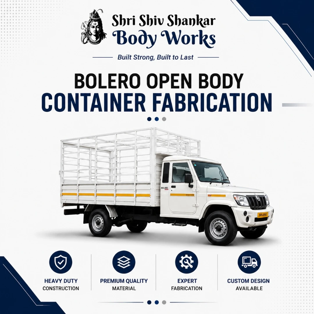 Bolero Container Body Fabrication Open Body Container