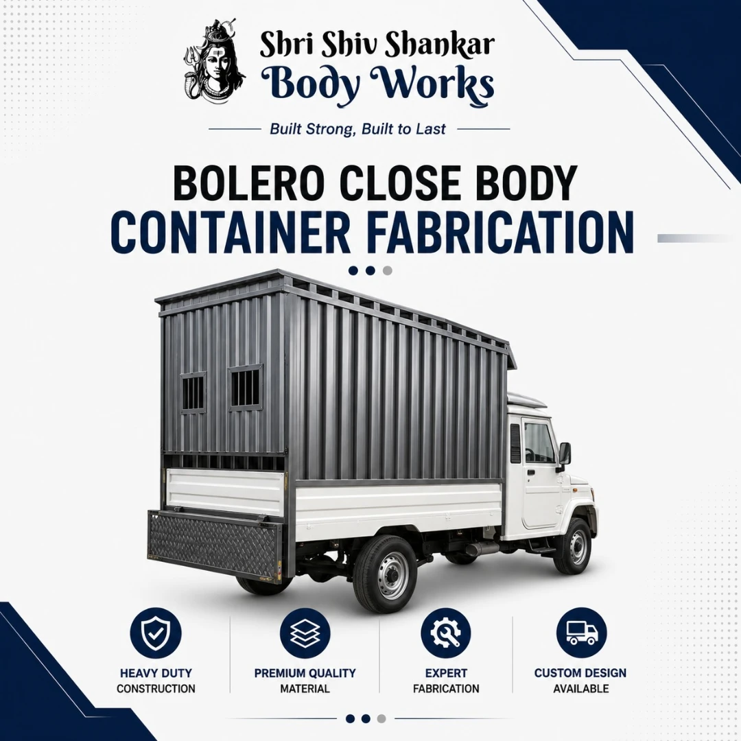 Bolero Container Body Fabrication Closed Body Container